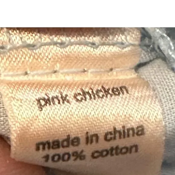 Pink Chicken Girls Blue Floral sundress size 10Y - Picture 5 of 6